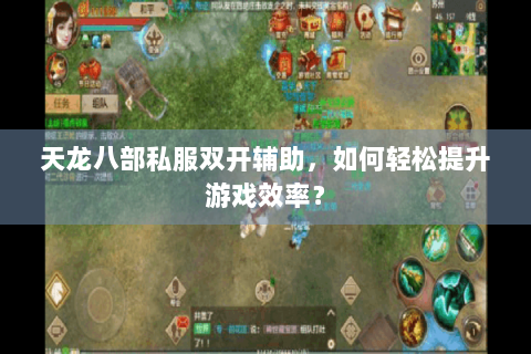 天龙八部私服双开辅助，如何轻松提升游戏效率？