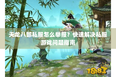 天龙八部私服怎么举报？快速解决私服游戏问题指南