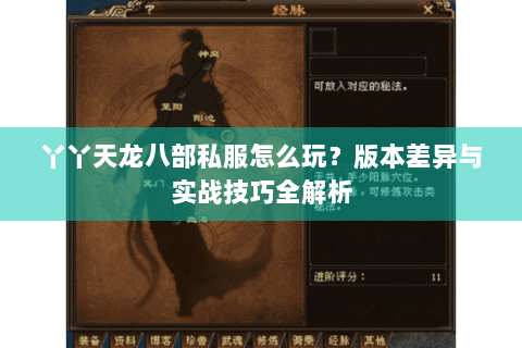 丫丫天龙八部私服怎么玩?版本差异与实战技巧全解析 丫丫天龙八部私服怎么玩?版本差异与实战技巧全解析