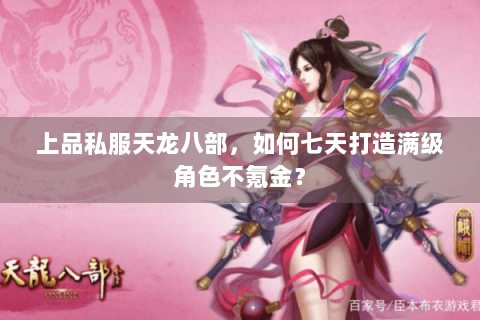 上品私服天龙八部，如何七天打造满级角色不氪金？