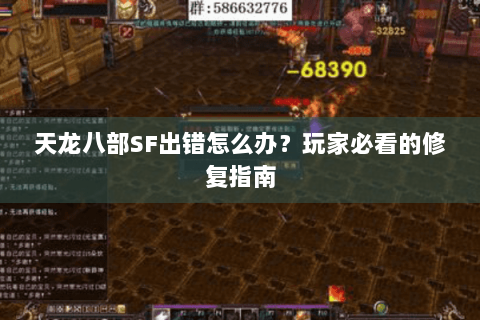 天龙八部SF出错怎么办？玩家必看的修复指南