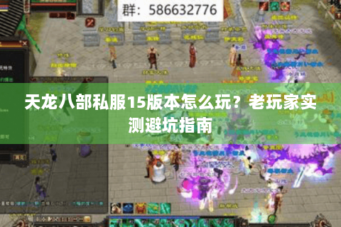 天龙八部私服15版本怎么玩?老玩家实测避坑指南 天龙八部私服15版本怎么玩?老玩家实测避坑指南