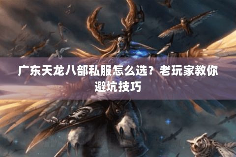 广东天龙八部私服怎么选？老玩家教你避坑技巧