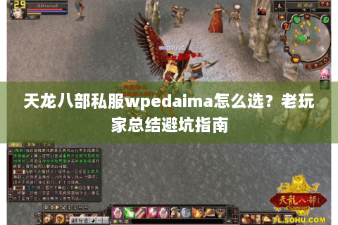 天龙八部私服wpedaima怎么选?老玩家总结避坑指南 天龙八部私服wpedaima怎么选?老玩家总结避坑指南