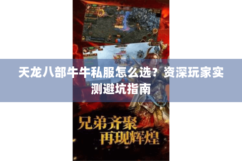 天龙八部牛牛私服怎么选?资深玩家实测避坑指南 天龙八部牛牛私服怎么选?资深玩家实测避坑指南