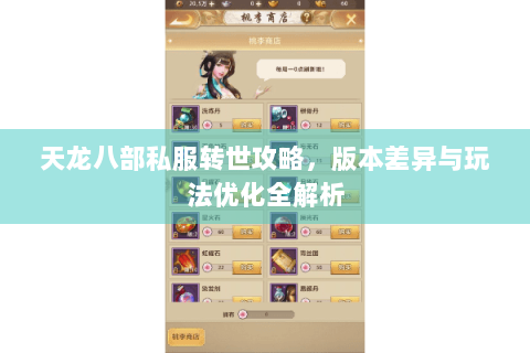 天龙八部私服转世攻略,版本差异与玩法优化全解析 天龙八部私服转世攻略,版本差异与玩法优化全解析