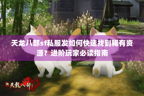 天龙八部sf私服发如何快速找到稀有资源？进阶玩家必读指南