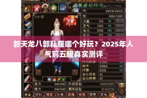 新天龙八部私服哪个好玩?2025年人气前五服真实测评 新天龙八部私服哪个好玩?2025年人气前五服真实测评