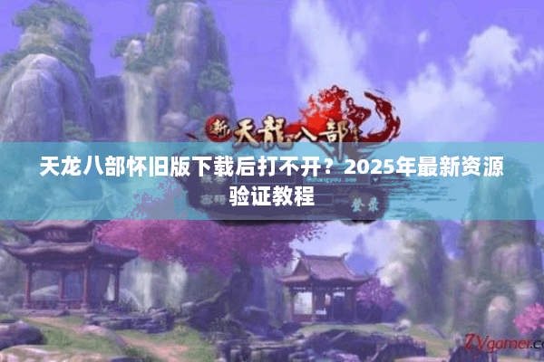 天龙八部怀旧版下载后打不开？2025年最新资源验证教程
