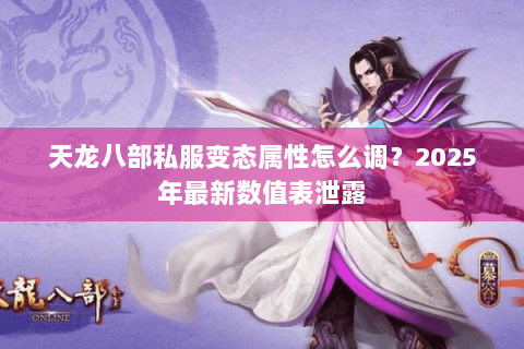天龙八部私服变态属性怎么调？2025年最新数值表泄露