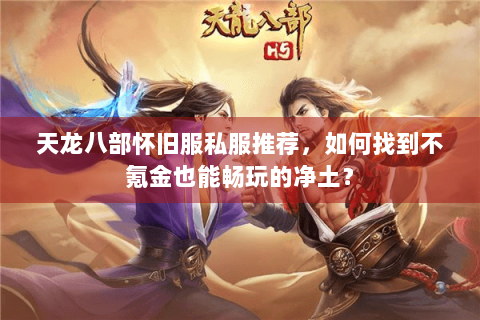 天龙八部怀旧服私服推荐，如何找到不氪金也能畅玩的净土？