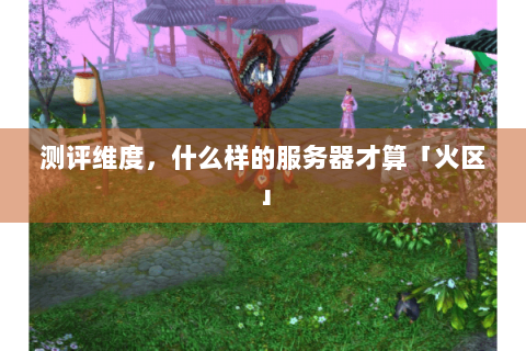 测评维度，什么样的服务器才算「火区」