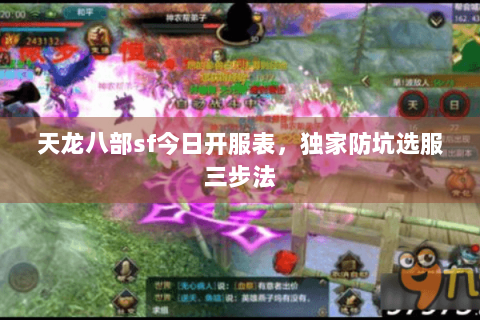 天龙八部sf今日开服表，独家防坑选服三步法