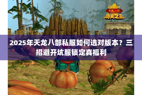 2025年天龙八部私服如何选对版本？三招避开坑服锁定真福利