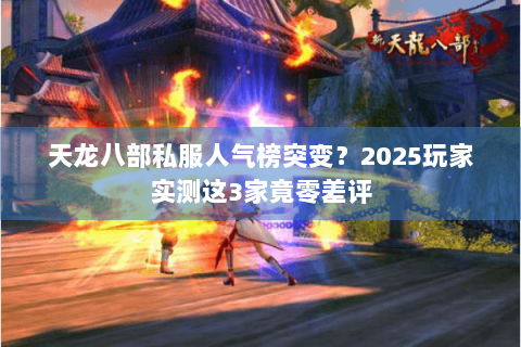 天龙八部私服人气榜突变？2025玩家实测这3家竟零差评