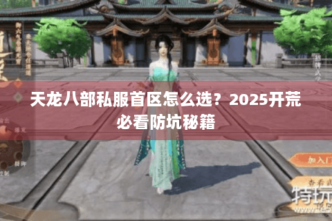 天龙八部私服首区怎么选？2025开荒必看防坑秘籍