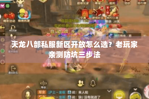 天龙八部私服新区开放怎么选?老玩家亲测防坑三步法 天龙八部私服新区开放怎么选?老玩家亲测防坑三步法