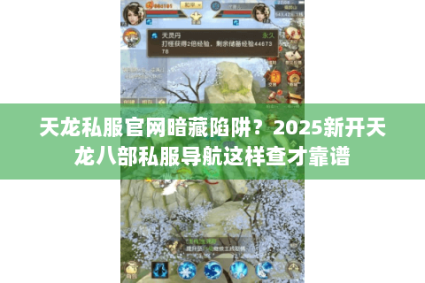 天龙私服官网暗藏陷阱?2025新开天龙八部私服导航这样查才靠谱 天龙私服官网暗藏陷阱?2025新开天龙八部私服导航这样查才靠谱