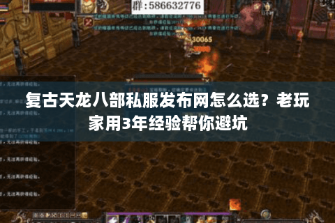 复古天龙八部私服发布网怎么选?老玩家用3年经验帮你避坑 复古天龙八部私服发布网怎么选?老玩家用3年经验帮你避坑