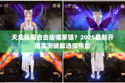 天龙私服合击版哪家强？2025最新开箱实测破解选择焦虑