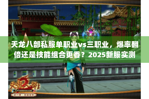 天龙八部私服单职业vs三职业,爆率翻倍还是技能组合更香?2025新服实测对比 天龙八部私服单职业vs三职业,爆率翻倍还是技能组合更香?2025新服实测对比