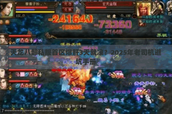 天龙八部私服首区爆肝3天就凉？2025年老司机避坑手册