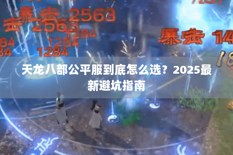 天龙八部公平服到底怎么选？2025最新避坑指南