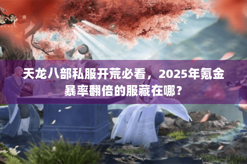 天龙八部私服开荒必看，2025年氪金暴率翻倍的服藏在哪？