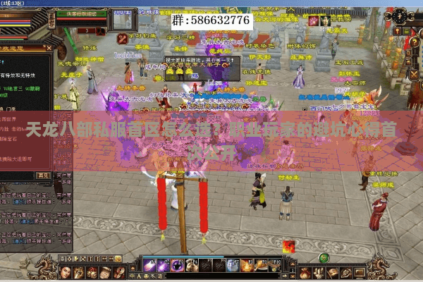 天龙八部私服首区怎么选?职业玩家的避坑心得首次公开 天龙八部私服首区怎么选?职业玩家的避坑心得首次公开