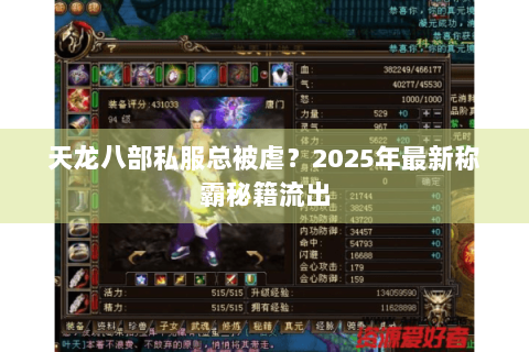 天龙八部私服总被虐？2025年最新称霸秘籍流出