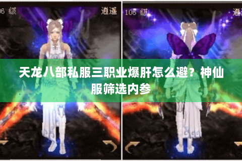 天龙八部私服三职业爆肝怎么避？神仙服筛选内参