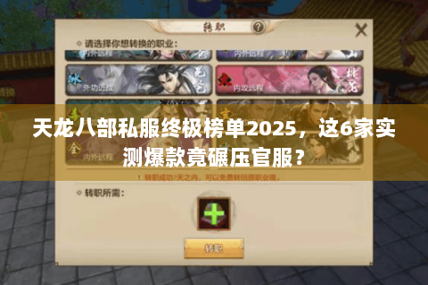 天龙八部私服终极榜单2025,这6家实测爆款竟碾压官服? 天龙八部私服终极榜单2025,这6家实测爆款竟碾压官服?