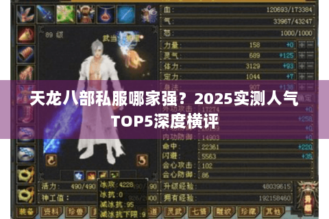 天龙八部私服哪家强?2025实测人气TOP5深度横评 天龙八部私服哪家强?2025实测人气TOP5深度横评