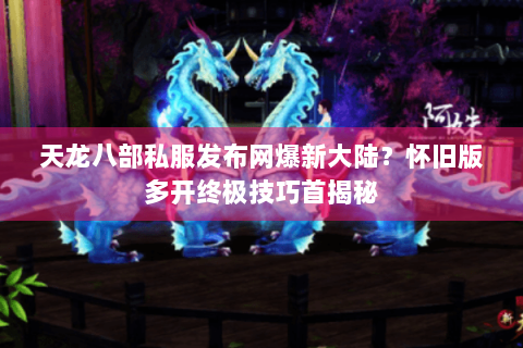 天龙八部私服发布网爆新大陆？怀旧版多开终极技巧首揭秘