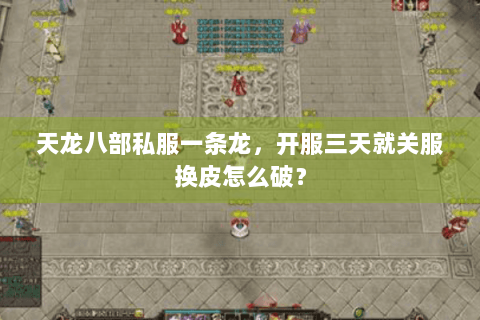 天龙八部私服一条龙,开服三天就关服换皮怎么破? 天龙八部私服一条龙,开服三天就关服换皮怎么破?