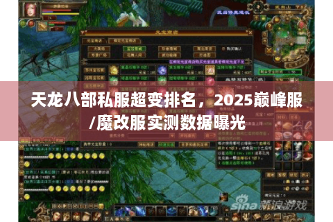 天龙八部私服超变排名,2025巅峰服/魔改服实测数据曝光 天龙八部私服超变排名,2025巅峰服/魔改服实测数据曝光