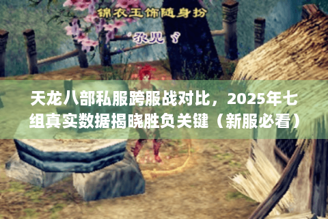 天龙八部私服跨服战对比，2025年七组真实数据揭晓胜负关键（新服必看）