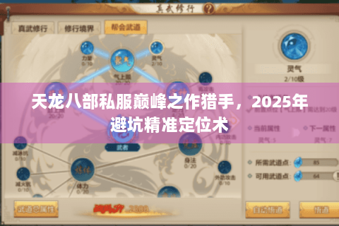 天龙八部私服巅峰之作猎手，2025年避坑精准定位术