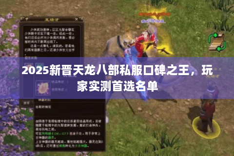 2025新晋天龙八部私服口碑之王,玩家实测首选名单 2025新晋天龙八部私服口碑之王,玩家实测首选名单