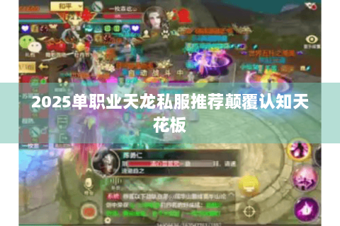 2025单职业天龙私服推荐颠覆认知天花板 2025单职业天龙私服推荐颠覆认知天花板