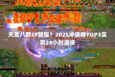 天龙八部SF新服？2025冲级榜TOP3实测24小时满级