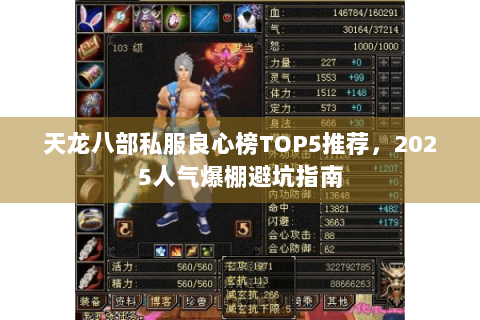 天龙八部私服良心榜TOP5推荐，2025人气爆棚避坑指南