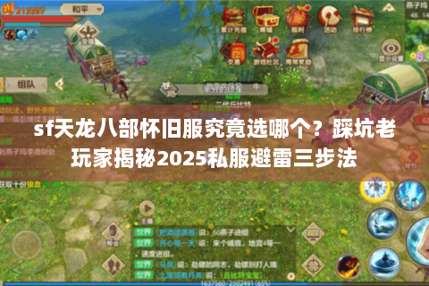 sf天龙八部怀旧服究竟选哪个?踩坑老玩家揭秘2025私服避雷三步法 sf天龙八部怀旧服究竟选哪个?踩坑老玩家揭秘2025私服避雷三步法