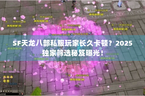 SF天龙八部私服玩家长久卡顿?2025独家筛选秘笈曝光! SF天龙八部私服玩家长久卡顿?2025独家筛选秘笈曝光!