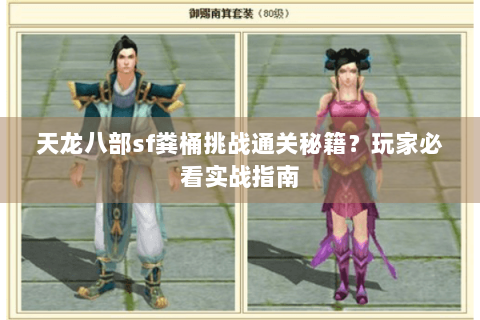 天龙八部sf粪桶挑战通关秘籍？玩家必看实战指南