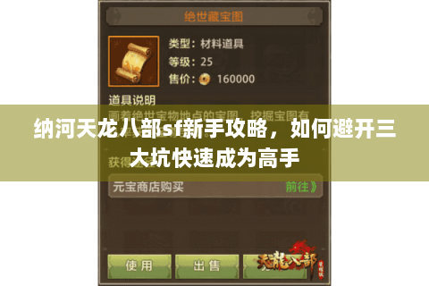 纳河天龙八部sf新手攻略,如何避开三大坑快速成为高手 纳河天龙八部sf新手攻略,如何避开三大坑快速成为高手