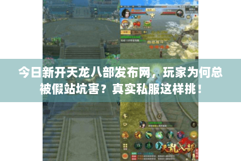 今日新开天龙八部发布网，玩家为何总被假站坑害？真实私服这样挑！