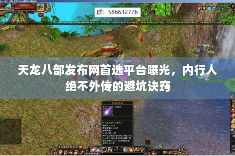 天龙八部发布网首选平台曝光，内行人绝不外传的避坑诀窍