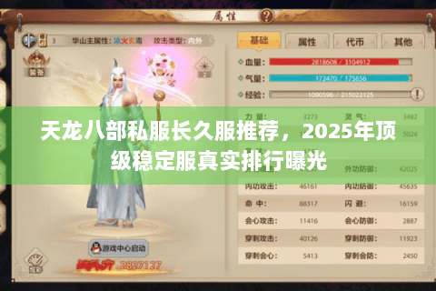 天龙八部私服长久服推荐，2025年顶级稳定服真实排行曝光