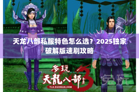 天龙八部私服特色怎么选？2025独家破解版速刷攻略